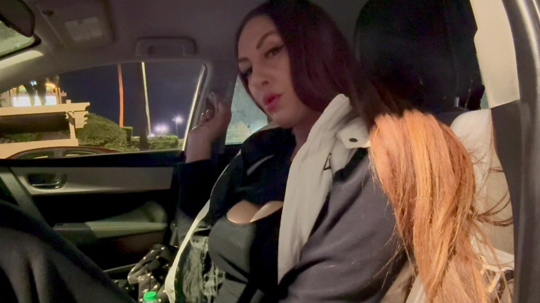 Artemisia Love: Italian Big Tits MILF Artemisia Flashing Her Big Tits in...