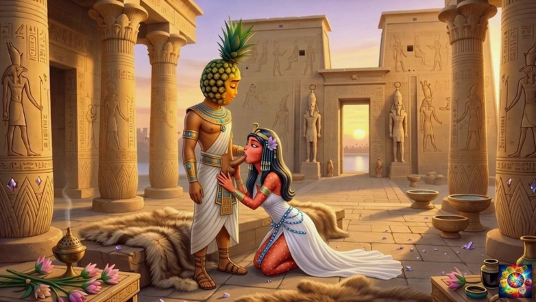 Caitlynvx: Romance del desierto en Egipto - Ai Hentai Asmr