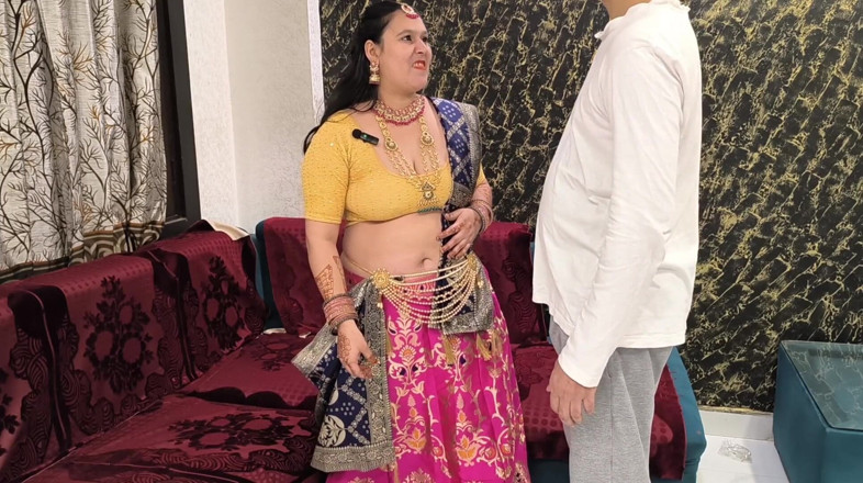 Desi chudai hub: Krásná puja bhabhi šuká od indického lovce