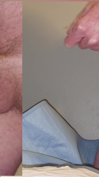 Cum 4 Times in a Row Using My Cum as Lube