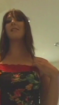 A Brunette Slut with Small Tits Takes a Thick Cock Balls Deep on the Couch