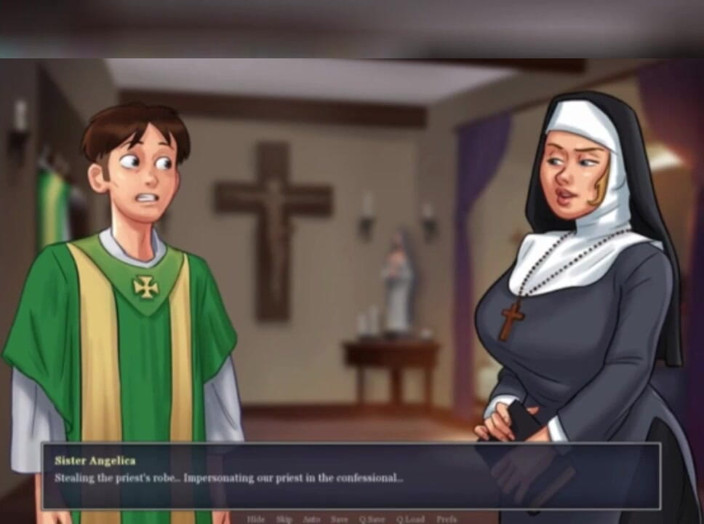 3DXXXTEEN2 Cartoon: Sexuální styk v rozšířené realitě. 3D porno kreslený sex
