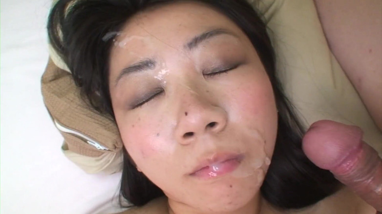 Japan Lust: Japanese teen gets used and covered with facial