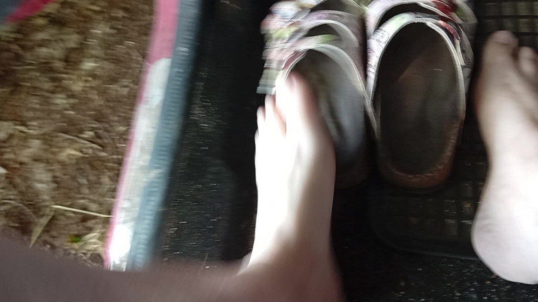 tammara big: Pedaling with Birkenstock Shoes