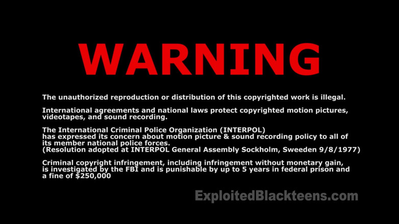 Exploited black teens: 34DD černá dívka je šílená v amatérském videu POV