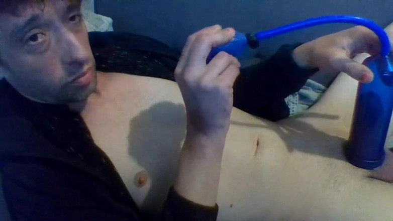 LilTaste: Wapowanie i używanie Fallusa (penisa) Pompy i Sexsleeve do głaskania siebie