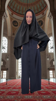 Abaya i Hidżab przymierzą