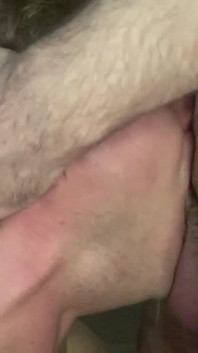 Gentle, Slobbery, but Powerful Sucking of a Thick Cock. with Cum on Face