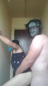 MILF Standing Doggystyle and Standing Sex