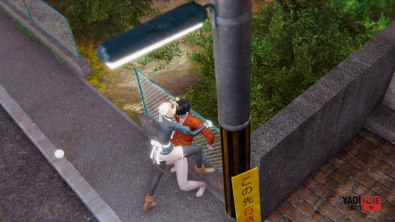 Yaoitube: Yaoi - sexy kočičí služka Femboy je ošukaná na veřejnosti