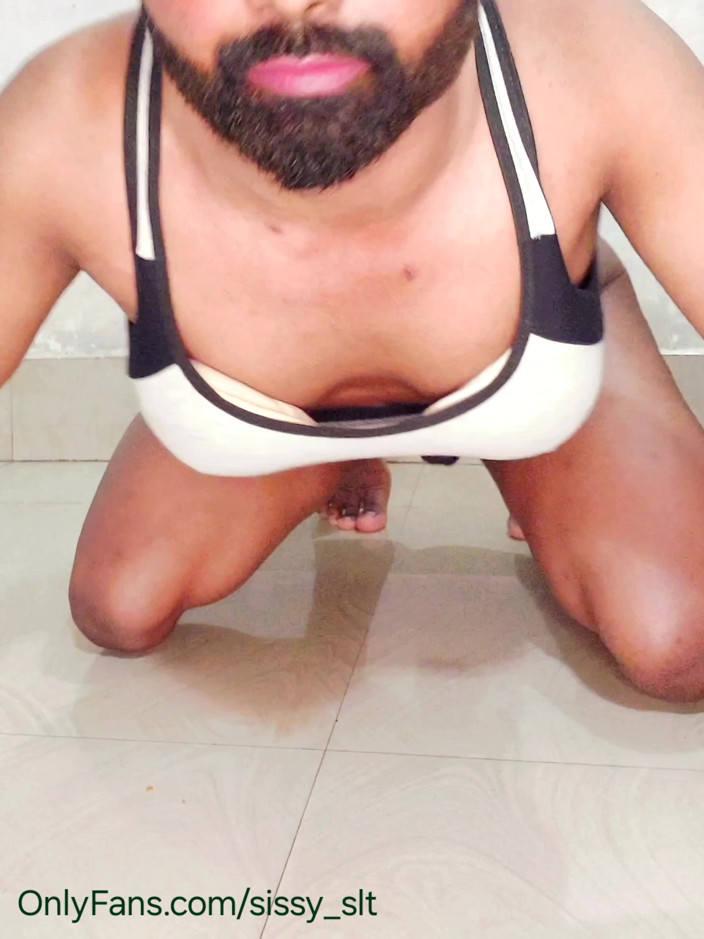Sissy Slut Simran: Paquistanesa Kinner Hijda Sexy Dança Assada