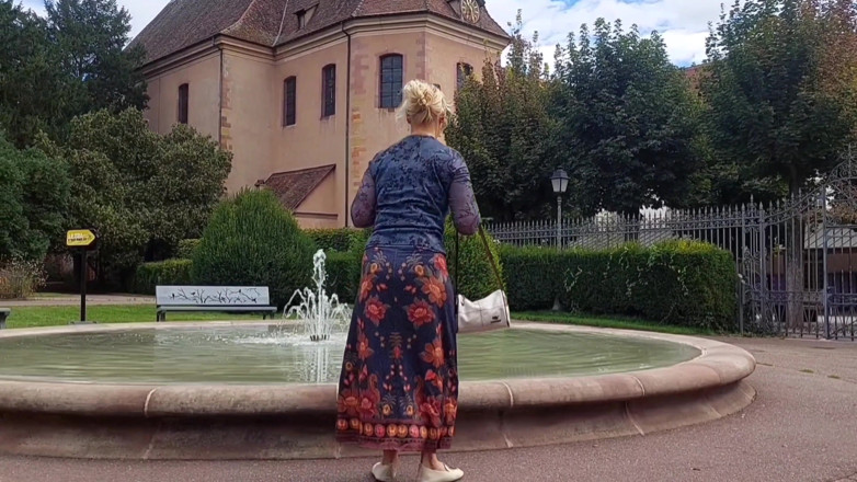 Selena701: Amateur Blonde Mature Wife Enjoys Sex After Walk