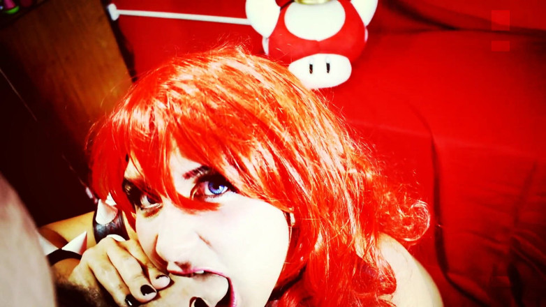 melu_world: Bowsette Will Drain Your Energy POV Blowjob - Meluworld