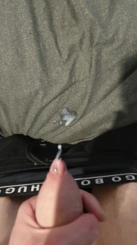 Lad Dripping Loads of Warm Cum