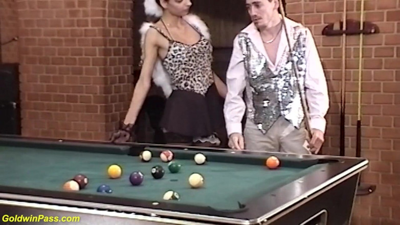 Goldwin pass: Rough anal at the pool billiard table