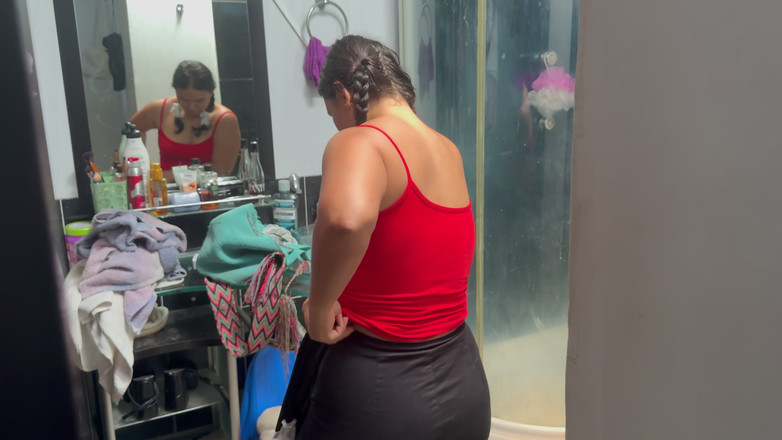 MaRaSexx: The Stepson Fucks the Ass of the Maid Hired by...