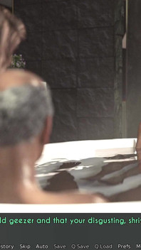 Une femme et sa belle-mère, édition principale #19b, lave des vieux