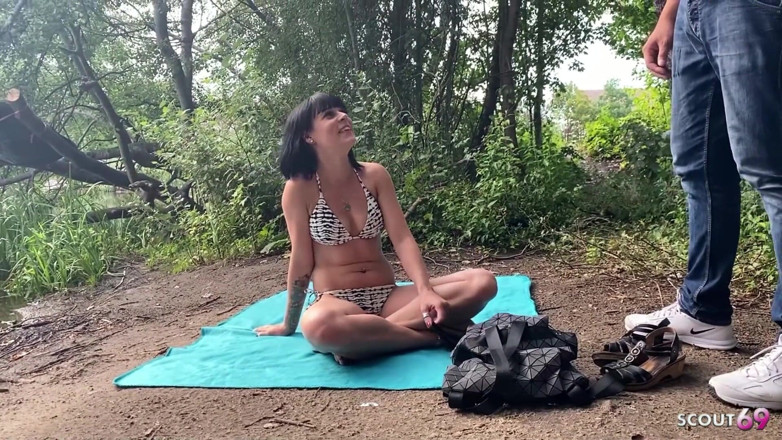 Scout69: Awek Nymphomaniac Jerman gila Marie Saint Bercakap Dengan Kongkek Creampie...