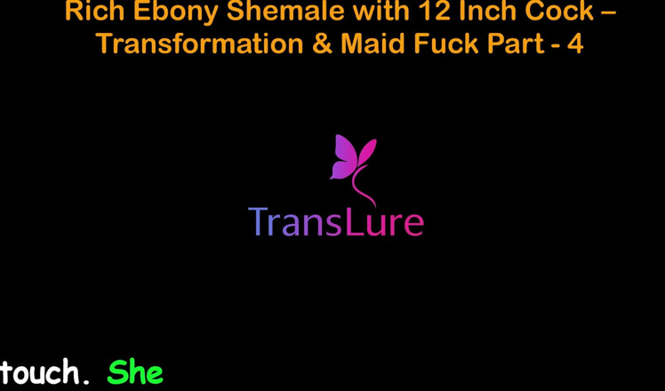 TransLure: English Audio Sex Story Rich Ebony Shemale with 12 Inch Cock -...