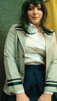 Tsuyu Asui From My Hero Academia uwodzi cię swoim wielkim grubym tyłkiem