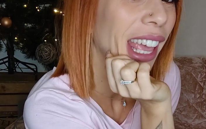 Littleangel84: Redhead Is Watching Porn and Masturbating Pussy