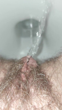 Piss From Hairy Pussy