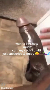 My BBC Monster Gets so Hard Needs White Pussy to Calm Down