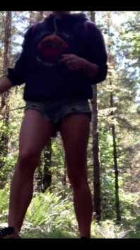 Some Lady in the Woods Said I Dress Like a Slut!;) Can't Wait to Be Your Slut the Next Couple Nights. 6-10!