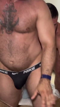 Big Muscled 3some
