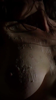 Hot Gypsy Witch Tormented with Hot Wax