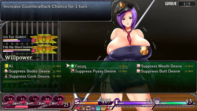 Cumming Gaming: Karryn's prison silent walkthough [rpg hentai game] ep.1 the warden helps...