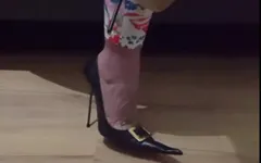 Crossdresser Dangling Xtreme High Heels by Rosa Shoes
