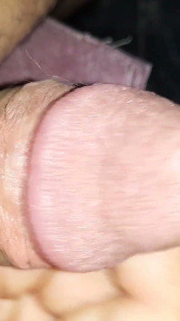 Anal Sex Toy Inside My Ass Ring Cock and Eggs Handjob in Close-up