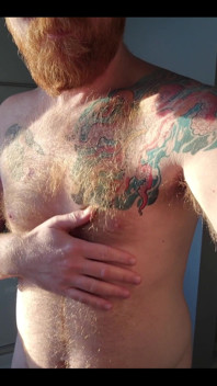 Ginger Fur in the Morning