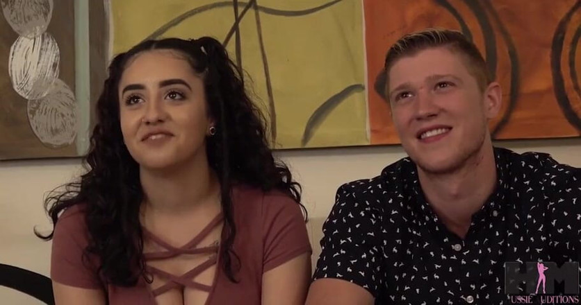 Hussie Auditions: ¡Sofia y Oliver teniendo sexo por primera vez en cámara...