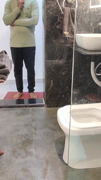 Hotel Bathroom in Room Service by Boy Fucking