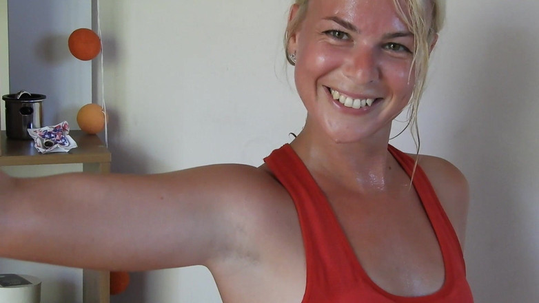 MissAnja_FH: Sonntags verschwitztes training + Hula-hoop-spaß