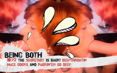 72 the Secretary Is Back! Deepthroating Huge Cocks and Fuckin'em so Deep! - Beingboth