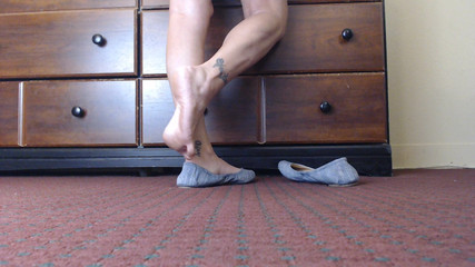 Abby Anna: 站在芭蕾舞平底下浸渍