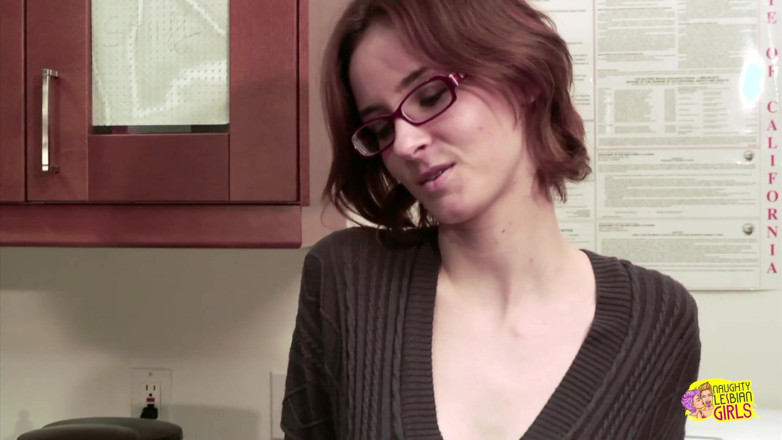 Naughty Lesbian Girls: Butch Lesbian Boss Likes to Show off Her Sexual Prowess...