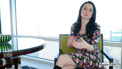 James Deen: Veruca James este satisfăcută cu o lins de pizdă de...