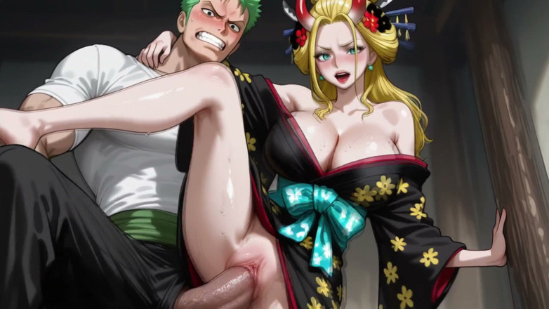 Prznai: Zoro x black maria (op)