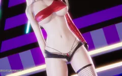Mmd Redfoo - Newthang Ahri sexy striptease competitie van legendes Hentai ongecensureerd 4k 60 fps