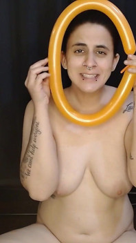 Jugando con globos