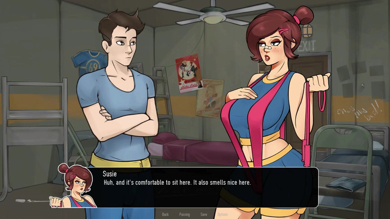 LoveSkySan69Real: Deep Vault 69 Fallout - Część 9 - Napalona lekcja siłowni autorstwa Loveskysan