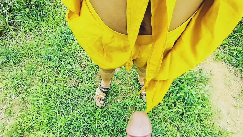 Fuckkkker: Секс на відкритому повітрі з вчителькою коледжу в Джунгалі, jungal me mangal, хінді аудіо