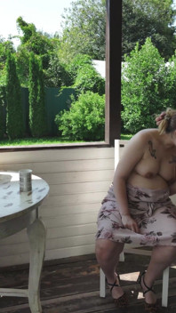 Pregnant Teen Ass Fucked in Front of a Grandpa