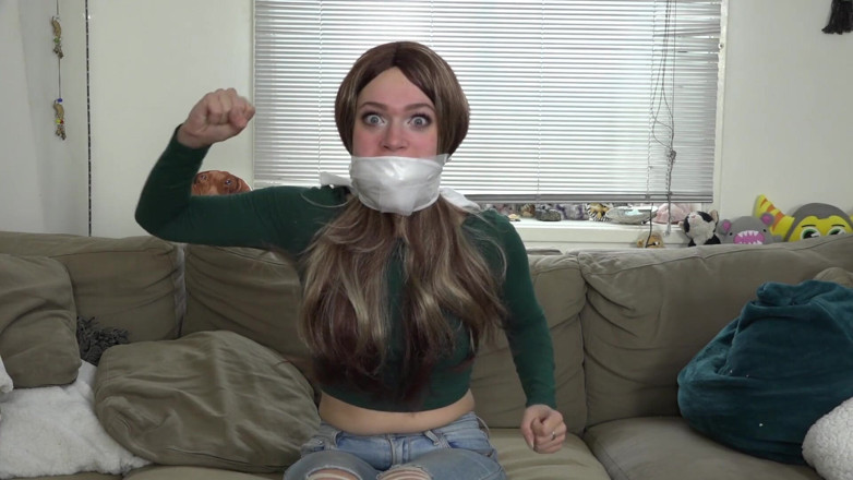 Restricting Ropes: Luna Frey - gag testing pt4