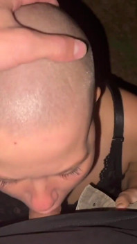 Bald Beauty Vilu Vidish Gets Used Like a Throat Toy - Deepthroat Madness