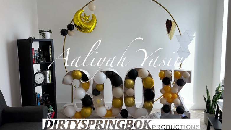 Aaliyah Yasin: Aaliyah Yasin wird geil, während sie auf ihre gäste wartet